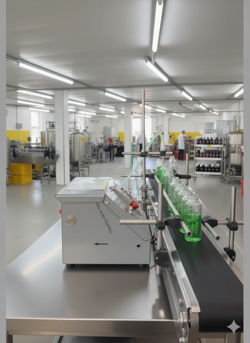 Candes CAN-KD3200 Otomatik Konveyörlü Sıvı Dolum Makinesi (20–3500 ml)